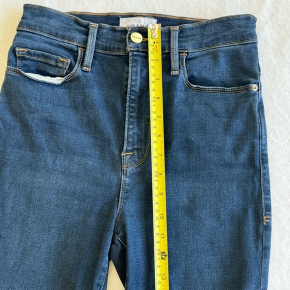 FRAME Ali High Rise Cigarette Skinny Jeans Size 26 - Picture 6 of 8